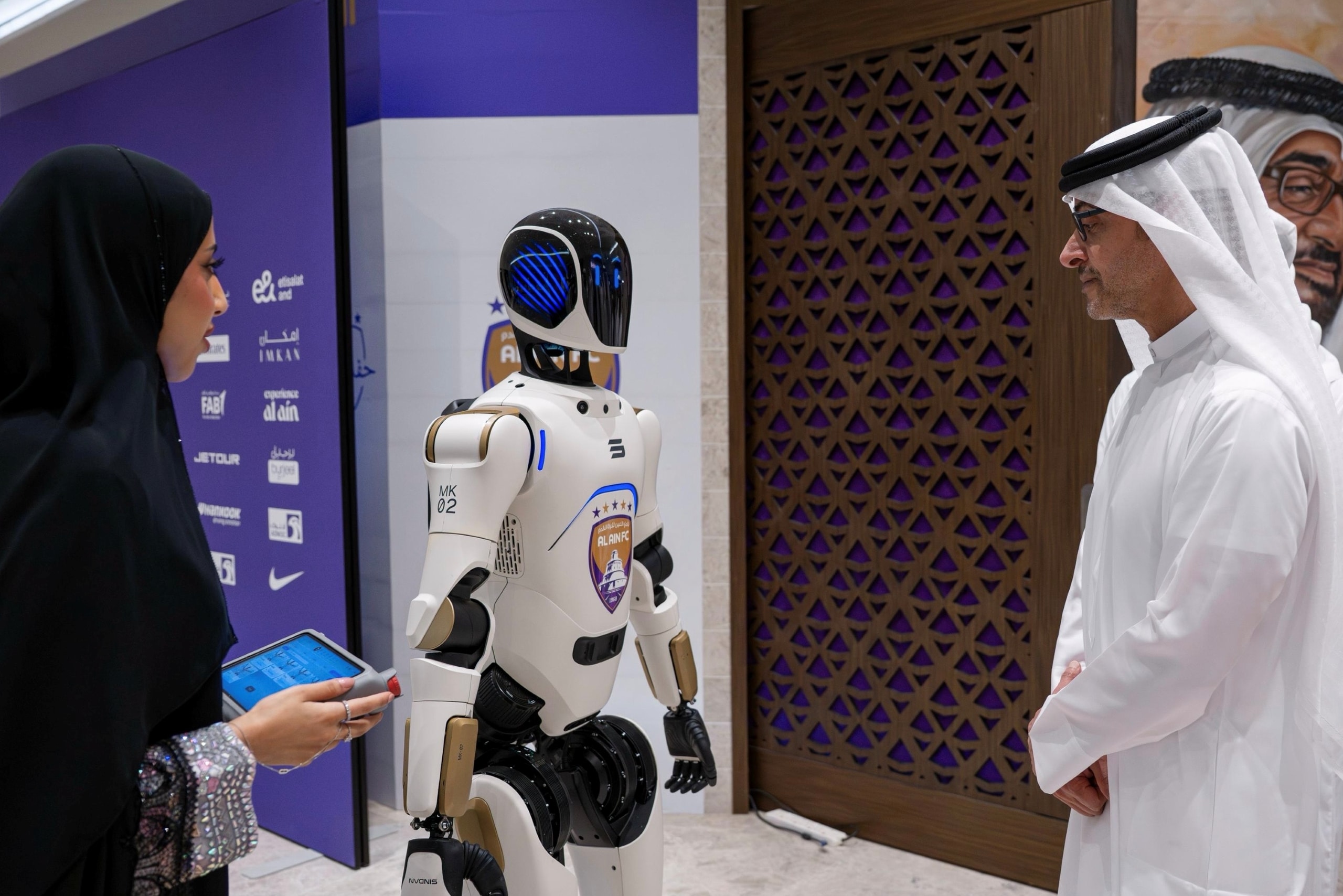 MK-02 Joins Al Ain FC Championship Celebrations